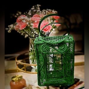 Striking Raffia / Iraca Purse